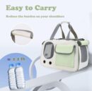 Portable And Lightweight Pet Travel Large Capacity Breathable Shoulder Backpack Cat Bag