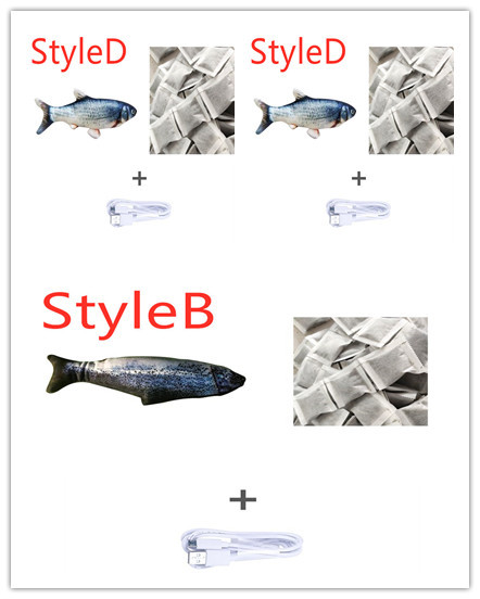 Without Cat Nip Version - Electric Jumping Fish Simulation Electric Fish Toy - Image 6