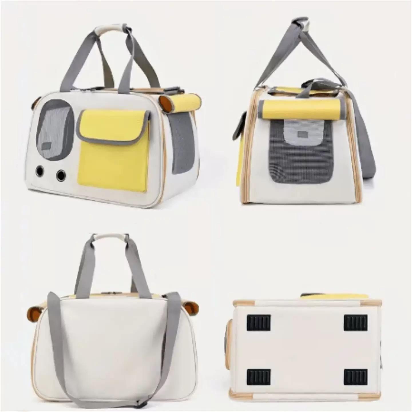 Portable And Lightweight Pet Travel Large Capacity Breathable Shoulder Backpack Cat Bag - Image 10