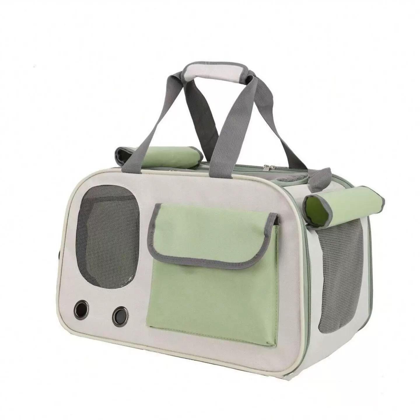 Portable And Lightweight Pet Travel Large Capacity Breathable Shoulder Backpack Cat Bag - Image 4