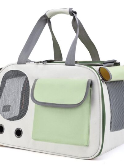 Portable And Lightweight Pet Travel Large Capacity Breathable Shoulder Backpack Cat Bag